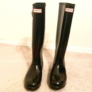 Hunter Black Women's Winter & Rain Boots